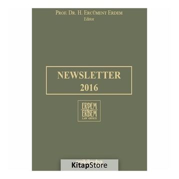 Newsletter 2016 - H. Ercüment Erdem