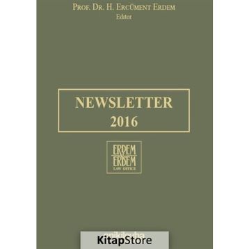 Newsletter 2016 - H. Ercüment Erdem