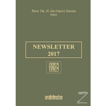 Newsletter 2017 - H. Ercüment Erdem