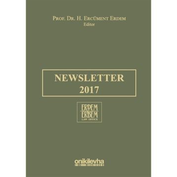 Newsletter 2017 - H. Ercüment Erdem