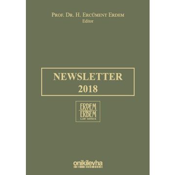 Newsletter 2018 - H. Ercüment Erdem