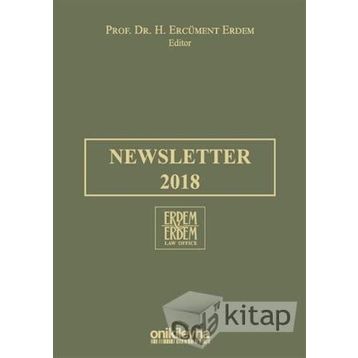Newsletter 2018 - H. Ercüment Erdem