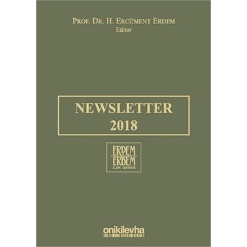 Newsletter 2018 - H. Ercüment Erdem