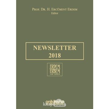 Newsletter 2018 - H. Ercüment Erdem