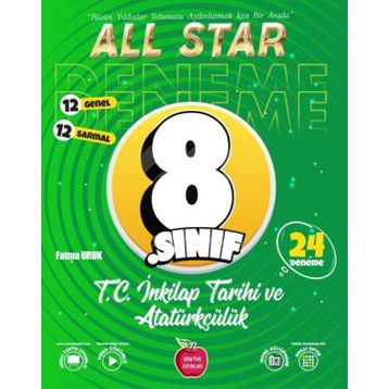 Newton Yayınları - 2022-2023 8. Sınıf LGS All Star İnkılap Tarihi 24 Deneme