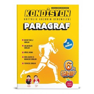 Newton Yayınları 6. Sınıf Paragraf Kondisyon Haftalık Kazanım Denemeleri