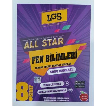 Newton Yayınları 8. Sınıf All Star LGS Fen Bilimleri Soru Bankası