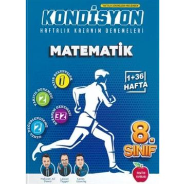 Newton Yayınları LGS 8. Sınıf Matematik Kondisyon Haftalık Kazanım Denemeleri