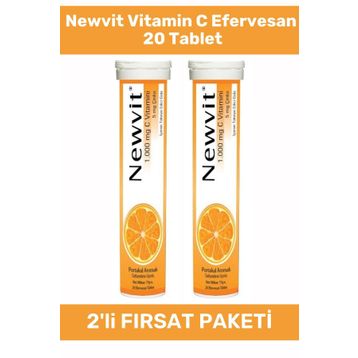 Newvit C Vitamini 1000 mg 20 Efervesan Tablet