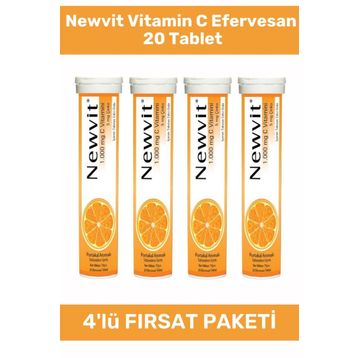 Newvit C Vitamini 1000 mg 20 Efervesan Tablet