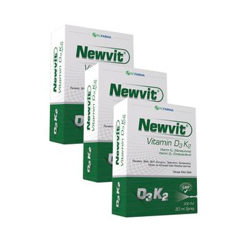 Newvit Vitamin D3 K2 30 ml Sprey