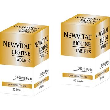 Newvital Biotin 5000 mcg 60 Tablet