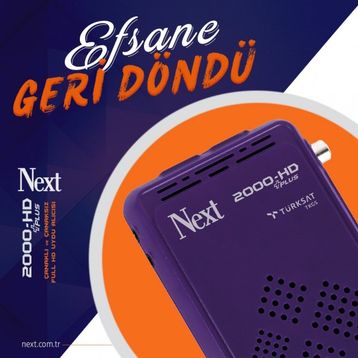 Next 2000 HD Plus Uydu Alıcısı