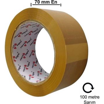 Next Tape 70x100 m Kahverengi Koli Bandı Taba