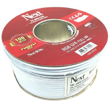 Next YE-9601 100 m RG6-U4 HD Trishield Anten Kablosu