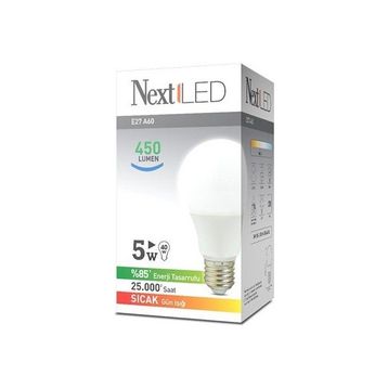 Nextled E27 9 W Beyaz Şarjlı Led Ampul