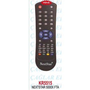 NextStar 5000X FTA Uydu Kumandası