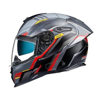 Nexx SX.100R Gridline Full Face Beyaz Motosiklet Kaskı