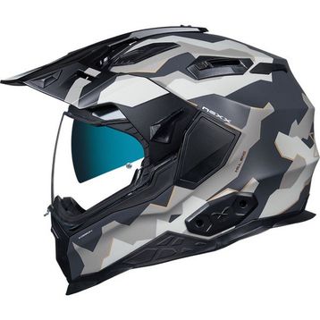 Nexx X.Wed 2 Hill End Mat Gri Kum Kapalı Motosiklet Kaskı