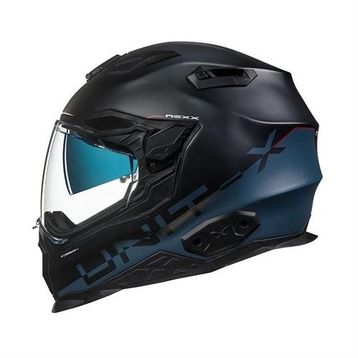 Nexx X.WST 2 Unit-X Kros Siyah Lacivert Motosiklet Kaskı