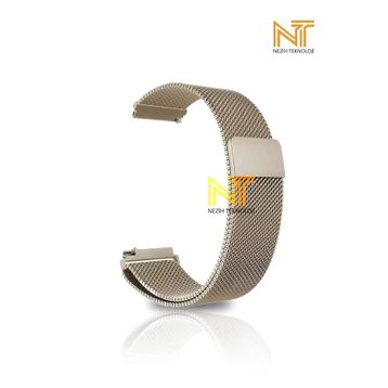 Nezih Case Huawei Watch GT 3 SE Ultimate 46 mm Uyumlu 22 mm Metal Siyah Kordon