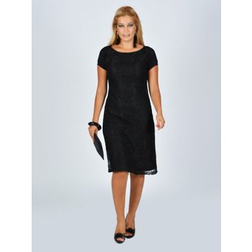 Nidya Moda 4035DS Siyah Kadın Elbise