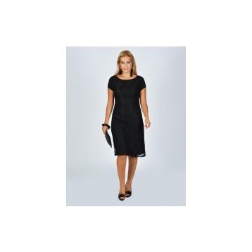 Nidya Moda 4035DS Siyah Kadın Elbise