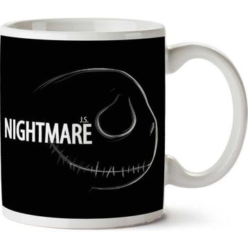 Nightmare Profile Nightmare Before Christmas Baskılı Kupa