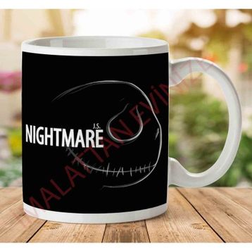Nightmare Profile Nightmare Before Christmas Baskılı Kupa
