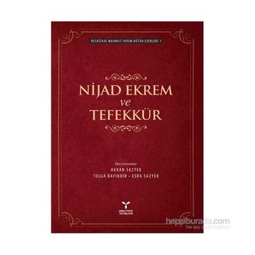 Nijad Ekrem ve Tefekkür - Recaizedi Mahmut Ekrem