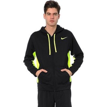Nike 465786 Siyah Yeşil Eşofman Üstü
