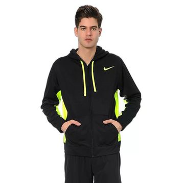 Nike 465786 Siyah Yeşil Eşofman Üstü