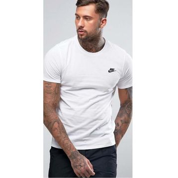 Nike 827021-100 M Nsw Tee Club Embrd Ftra Beyaz Erkek T-Shirt