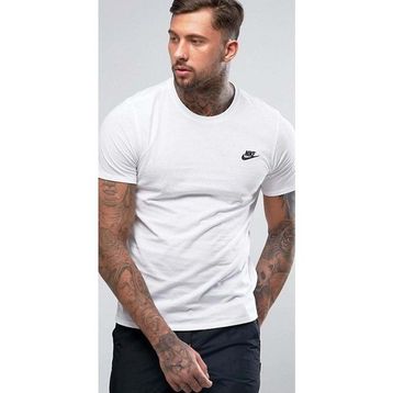 Nike 827021-100 M Nsw Tee Club Embrd Ftra Beyaz Erkek T-Shirt