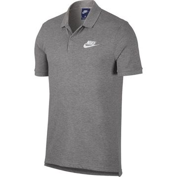 Nike 909746-A063 Gri Sportswear Polo Matchup Pq Erkek T-shirt
