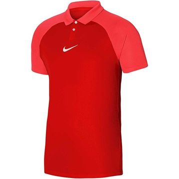 Nike Academy Pro Polo Üst S/S Kırmızı Erkek Futbol Antrenman Polo Tişört