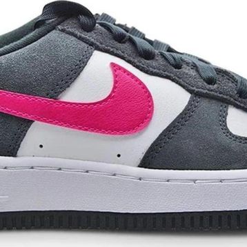 Nike Air Force 1 LVS8 A Club Leather Sneaker Black Pink Prime Hakiki Deri Günlük Siyah Unisex Spor Ayakkabı
