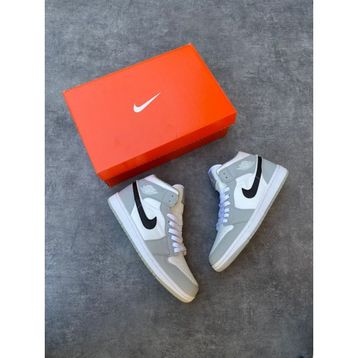Nike Air Jordan Gri Beyaz Erkek Spor Ayakkabı