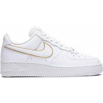Nike AO2132-102 Air Force 1 Low Icon Clash White Metallic Gold W Günlük Spor Ayakkabı