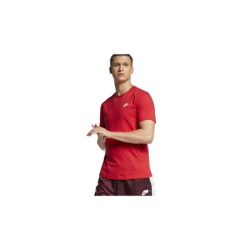 Nike AR4997 M Nsw Club Tee Kırmızı Erkek T-Shirt
