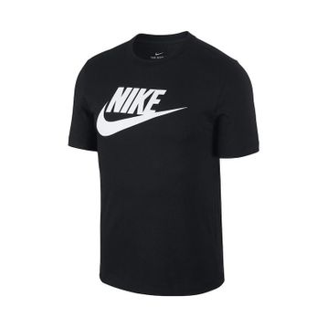Nike AR5004-010 M Nsw Tee Icon Futura Erkek Siyah Günlük Stil Tişört