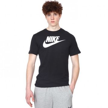 Nike AR5004-010 M Nsw Tee Icon Futura Siyah Erkek T-shirt