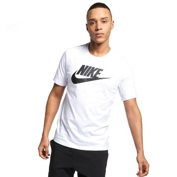 Nike AR5004-101 M Nsw Tee Icon Futura Beyaz Erkek T-shirt