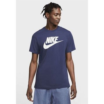 Nike AR5004 M Nsw Tee Icon Futura Mavi Erkek T-Shirt