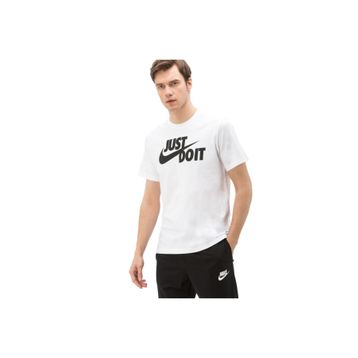 Nike AR5006-100 NSW Tee Just Do It Swoosh Beyaz Erkek T-shirt