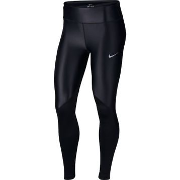 Nike AT3103-010 Nk Fast Tght Mr Siyah Kadın Tayt