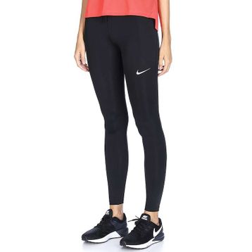 Nike AT3103-010 Nk Fast Tght Mr Siyah Kadın Tayt