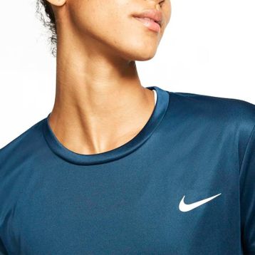Nike AT4196-432 Mavi Kadın Kısa Kollu T-Shirt