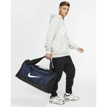 Nike BA5955-410 Brasilia Duff 60 lt Siyah Unisex Spor Çantası