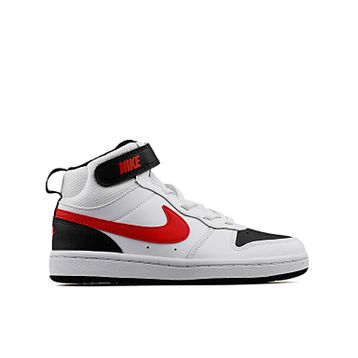 Nike Beyaz Court Borough Mid 2 (Psv) Çocuk Günlük Ayakkabı